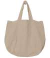 SP122 Spasso Linen Shopping Bag Wet Sand colour image